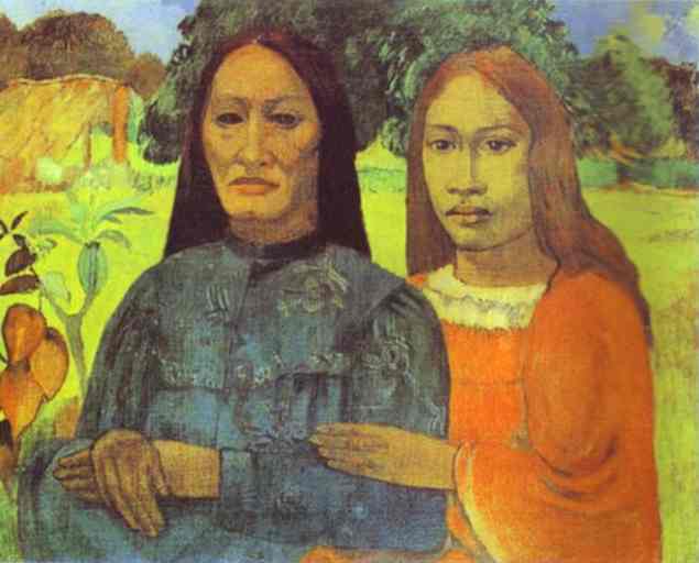 Mother and Daughter - Paul Gauguin