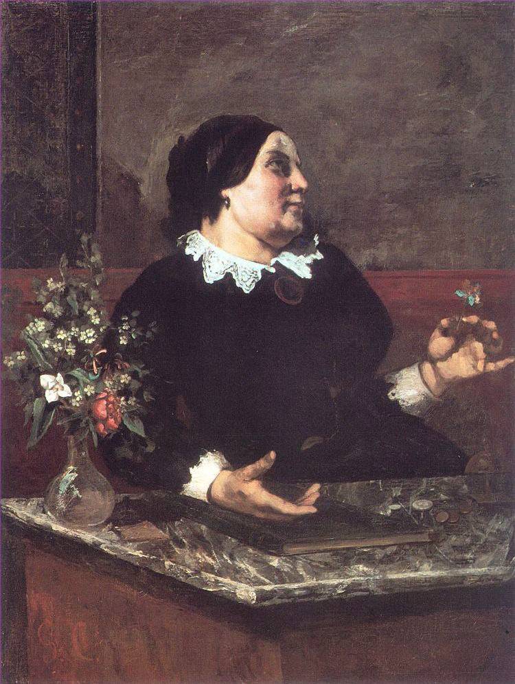 Mother Gregoire - Gustave Courbet