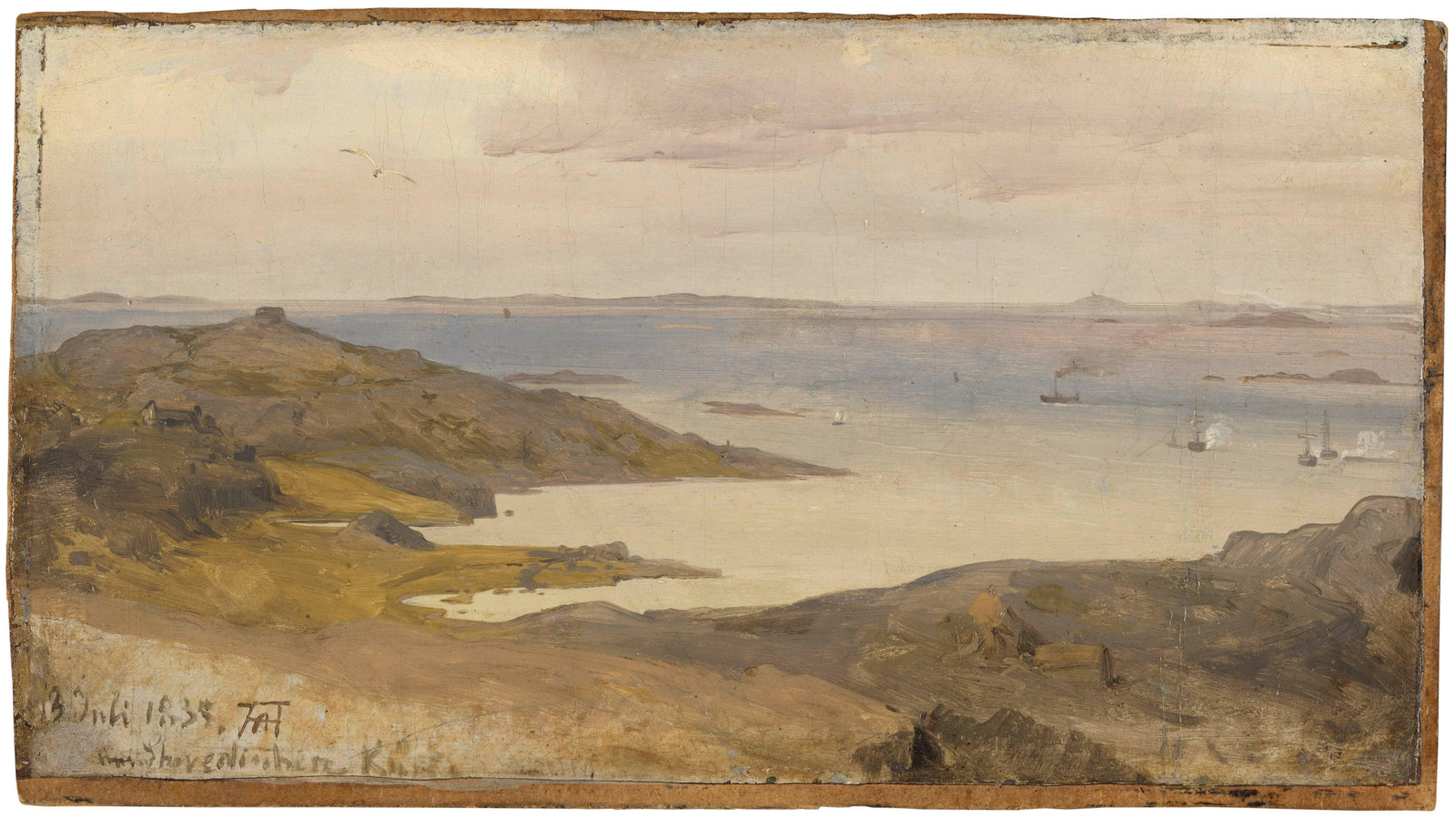 Motif From Bohuslän. Study
