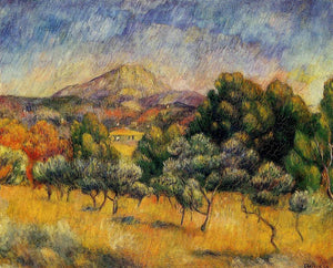 Mount Sainte Victoire - Pierre-Auguste Renoir