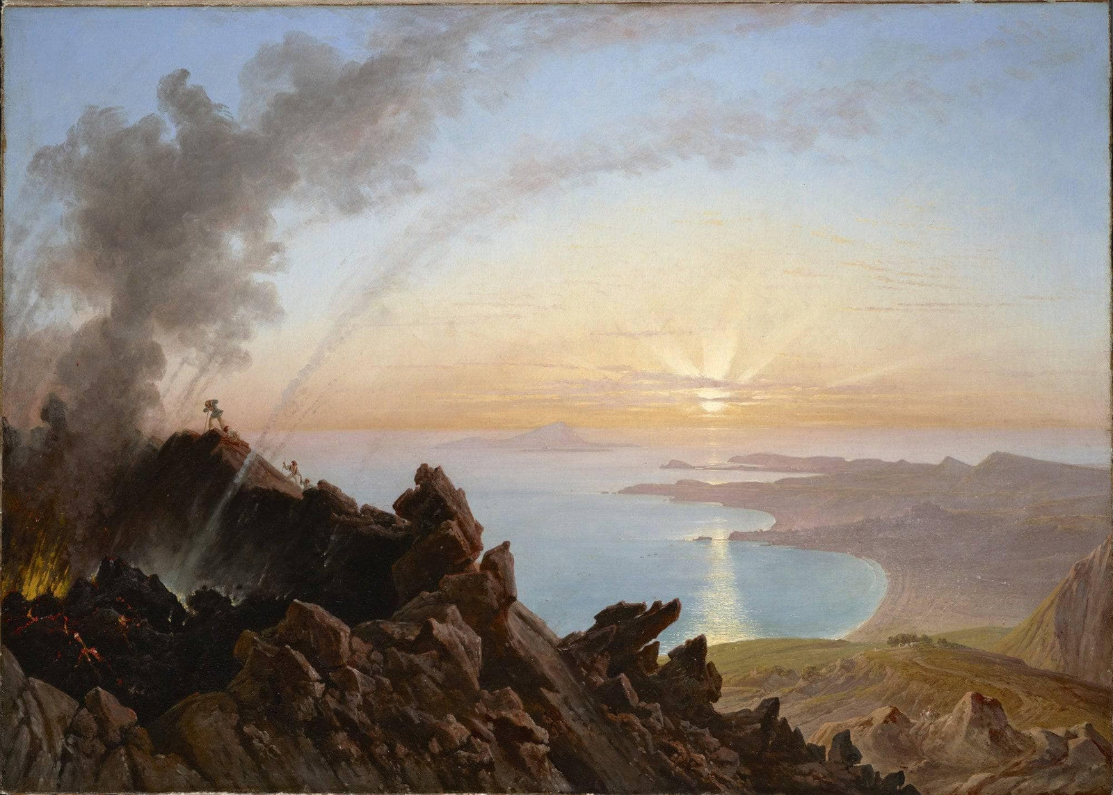 Mount Vesuvius and the Bay of Naples