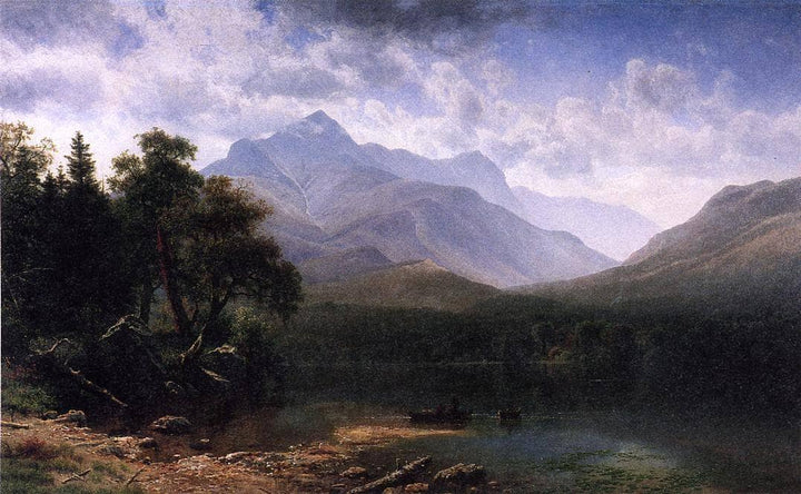 Mount Washington by Albert Bierstadt — hand-painted botanical oil painting reproduction on canvas