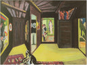 Mountain Atelier by Ernst Ludwig Kirchner — nature oil painting wall art, Expressionism