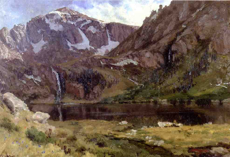 Mountain Lake - Albert Bierstadt