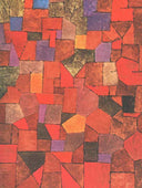 Mountain Village (Autumnal) by Paul Klee — hand-painted abstract oil painting reproduction on canvas