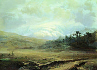 Mountains in the Crimea in Winter
