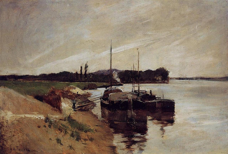 Mouth of the Seine on gallery wrap