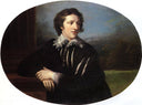 Mr. John Williams by Benjamin West — hand-painted portrait oil painting reproduction on canvas