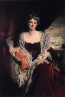 Mrs. Augustus Allusen (Osma Mary Dorothy Stanley) by John Singer Sargent — hand-painted portrait oil painting reproduction on canvas