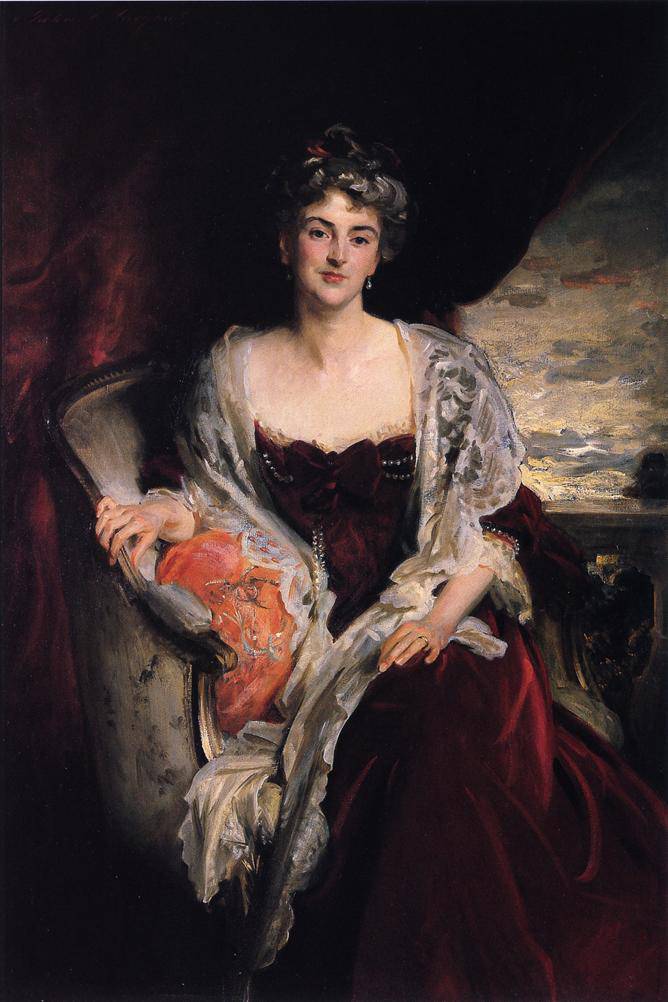 Mrs. Augustus Allusen (Osma Mary Dorothy Stanley) - John Singer Sargent