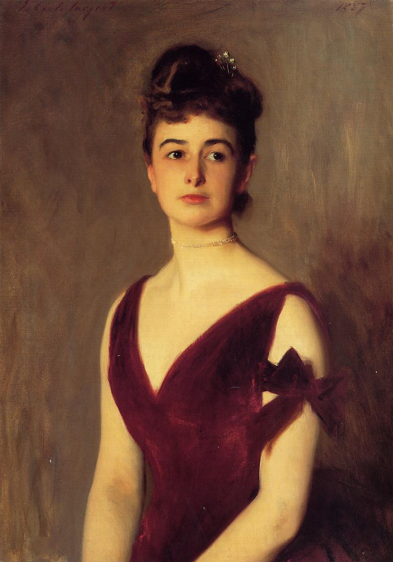 Mrs Charles E. Inches (Louise Pomeroy) - John Singer Sargent