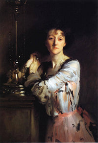 Mrs Charles Russell by John Singer Sargent — hand-painted portrait oil painting reproduction on canvas
