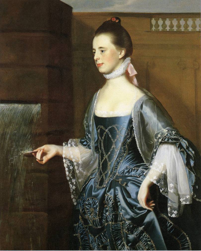 Mrs. Daniel Sargent (Mary Turner Sargent) - John Singleton Copley