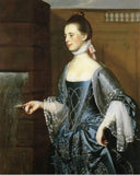 Mrs. Daniel Sargent (Mary Turner Sargent) by John Singleton Copley — hand-painted portrait oil painting reproduction on canvas