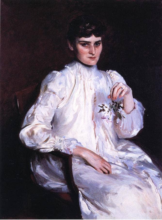 Mrs. Edmond Kelly by John Singer Sargent — hand-painted portrait oil painting reproduction on canvas