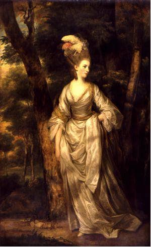 Mrs. Elizabeth Carnac in living room