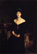Mrs. Ernest G. Raphael (Florence Cecilia Sassoon) by John Singer Sargent — hand-painted portrait oil painting reproduction on canvas