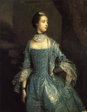 Mrs. Francis Beckford by Joshua Reynolds — male oil painting wall art, Rococo