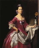 Mrs.George Watson (Elizabeth Oliver) by John Singleton Copley — male oil painting wall art, Neoclassicism