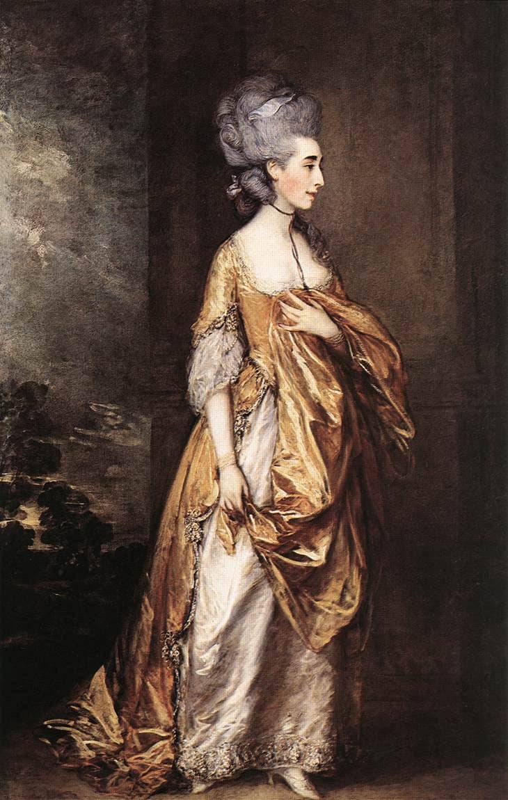 Mrs. Grace Dalyrimple Elliott - Thomas Gainsborough