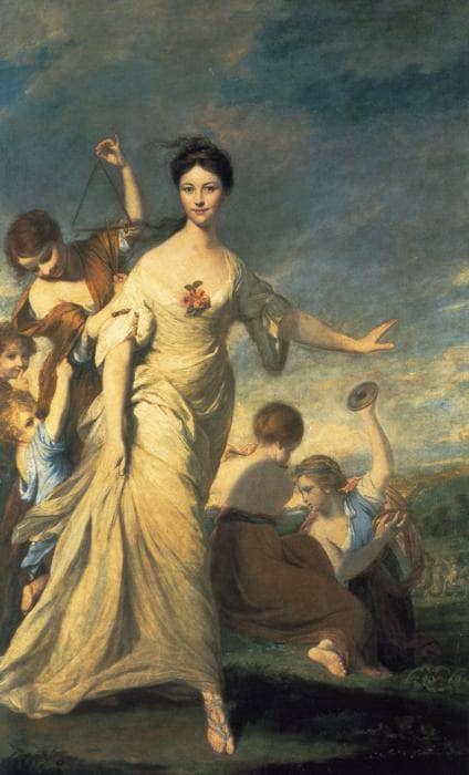 Mrs. Hale by Joshua Reynolds — hand-painted cultural oil painting reproduction on canvas