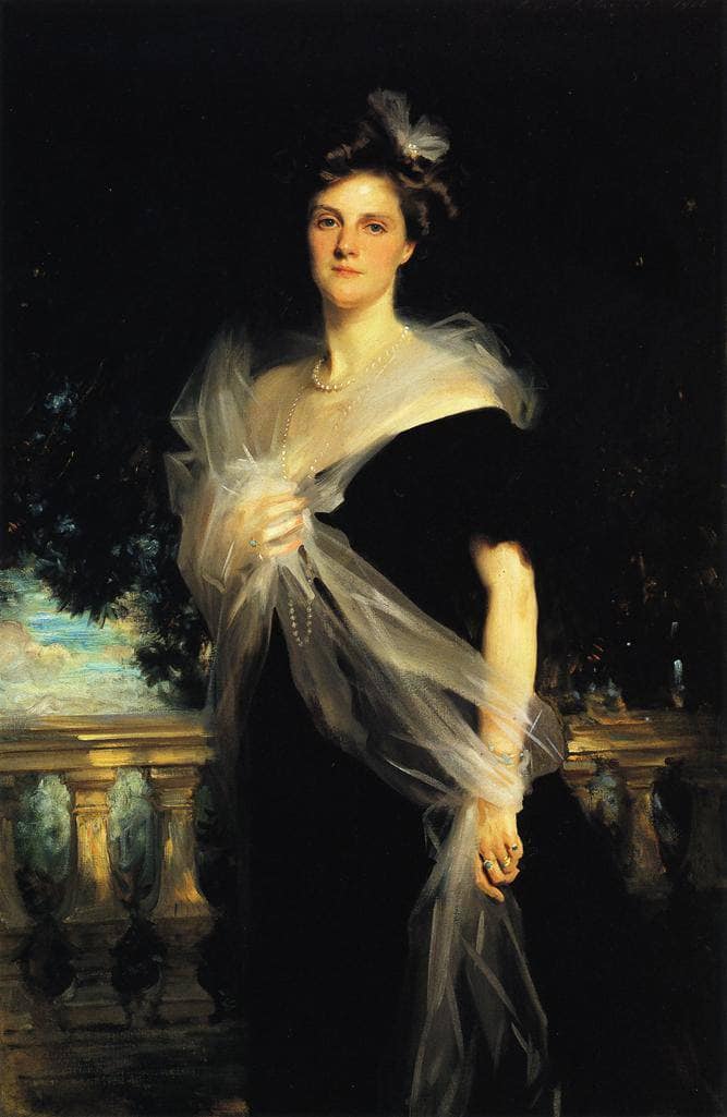 Mrs. Harold Harmsworth by John Singer Sargent — hand-painted portrait oil painting reproduction on canvas