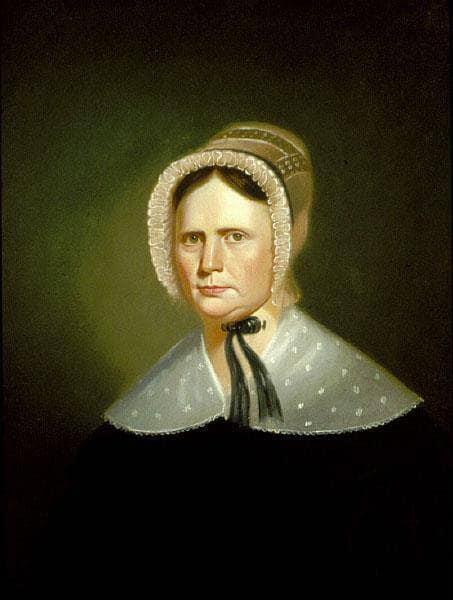 Mrs. Henry Lewis (Elizabeth Morton Woodson) by George Caleb Bingham — hand-painted portrait oil painting reproduction on canvas