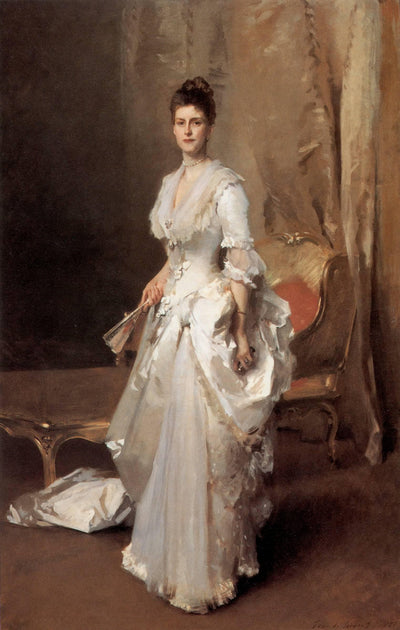 Mrs. Henry White in study