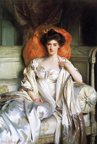 Mrs. Huth Jackson (Clara Annabel Caroline Grant Duff) by John Singer Sargent — hand-painted portrait oil painting reproduction on canvas