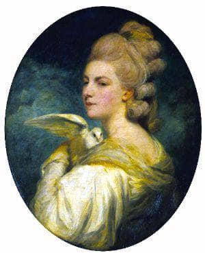 Mrs. Mary Nesbitt by Joshua Reynolds — hand-painted portrait oil painting reproduction on canvas