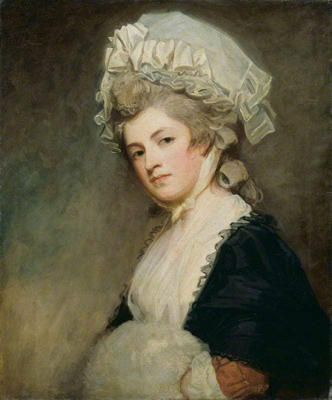 Mrs Mary Robinson, 'Perdita' by George Romney — hand-painted portrait oil painting reproduction on canvas