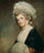 Mrs Mary Robinson, 'Perdita' in study