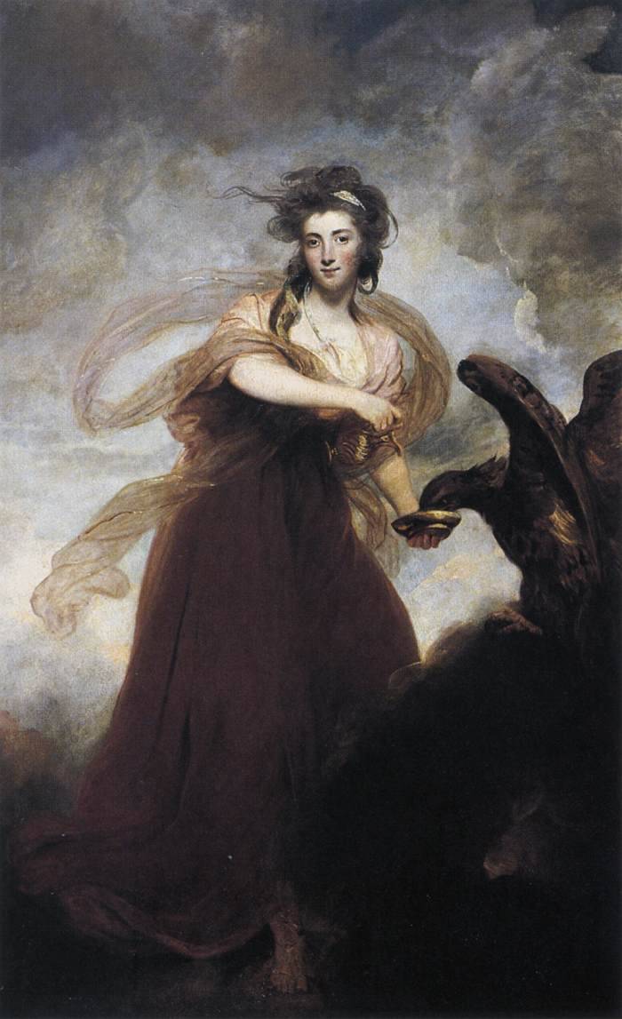 Mrs. Musters as 'Hebe' - Joshua Reynolds