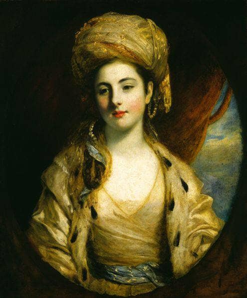 Mrs. Richard Paul Jodrell by Joshua Reynolds — hand-painted portrait oil painting reproduction on canvas