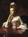 Mrs.Richard Skinner in modern living room