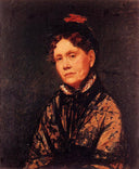 Mrs. Robert Simpson Cassatt by Mary Cassatt — male oil painting wall art, Realism