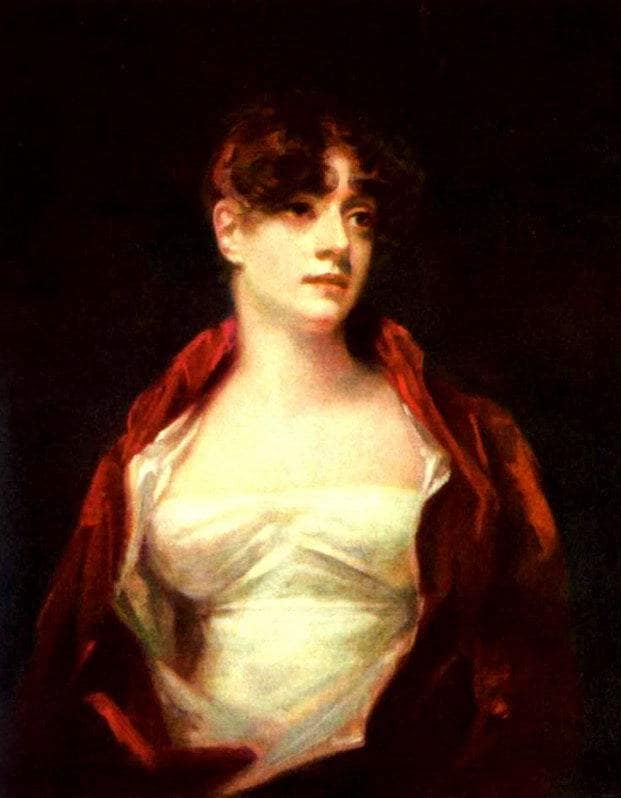 Mrs. Scott Moncrieff by Henry Raeburn — hand-painted portrait oil painting reproduction on canvas