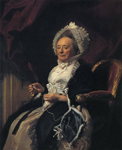 Mrs.Seymour Fort in study
