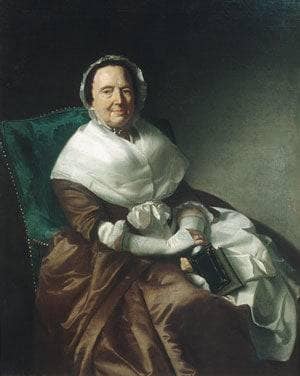 Mrs. Sylvanus Bourne by John Singleton Copley — hand-painted portrait oil painting reproduction on canvas