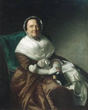 Mrs. Sylvanus Bourne by John Singleton Copley — male oil painting wall art, Neoclassicism