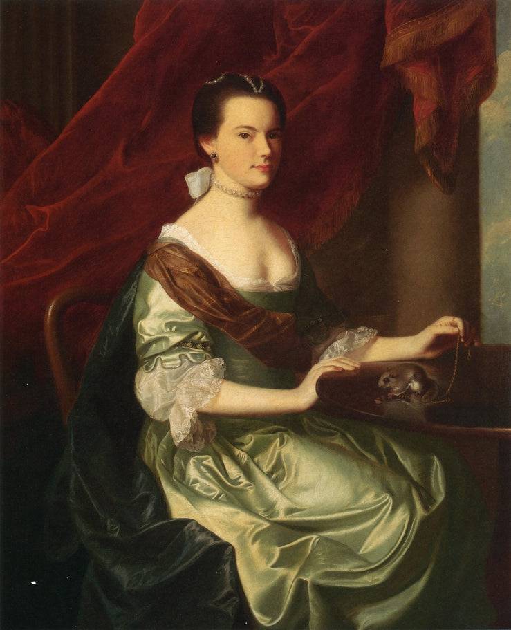 Mrs.Theodore Atkinson Jr - John Singleton Copley