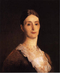 Mrs. Thomas Edward Vickers by John Singer Sargent — hand-painted portrait oil painting reproduction on canvas