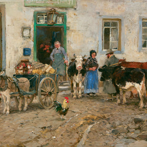 Departure to the market