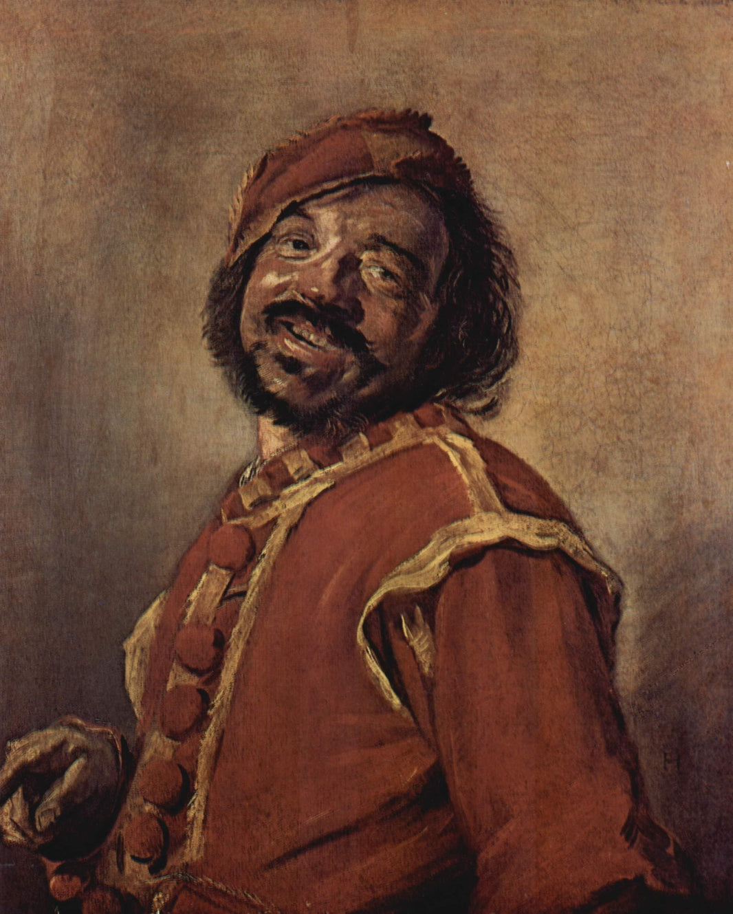 Mulatto by Frans Hals — hand-painted portrait oil painting reproduction on canvas
