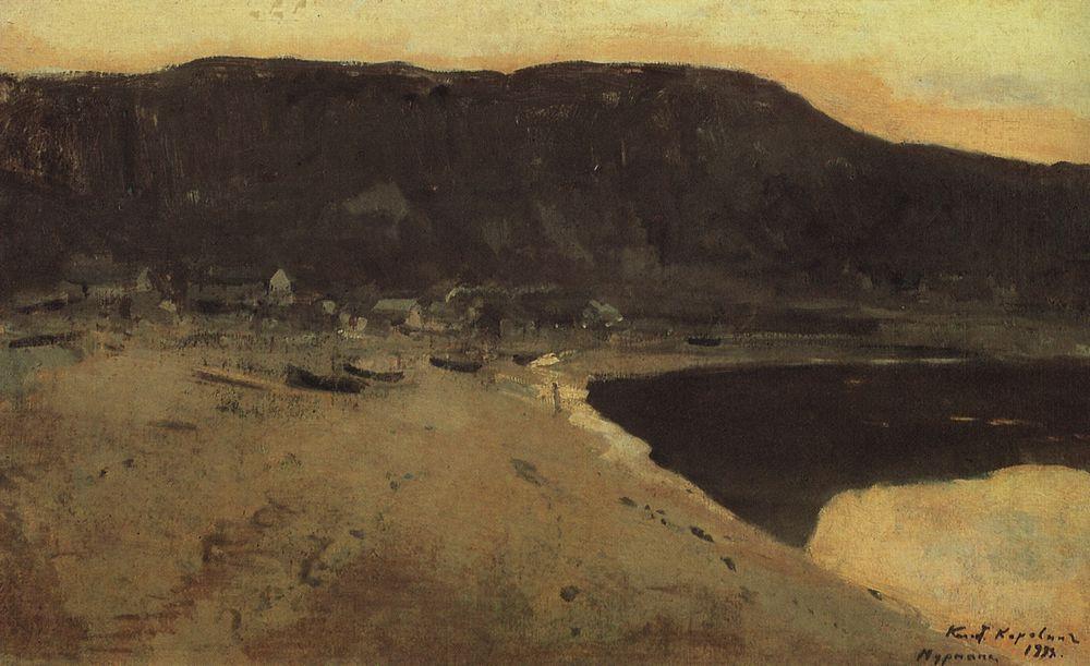 Murmansk coast - Konstantin Korovin