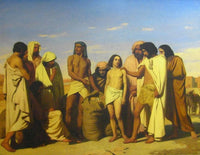 Joseph's Coup by Ernest Hébert — hand-painted cultural oil painting reproduction on canvas