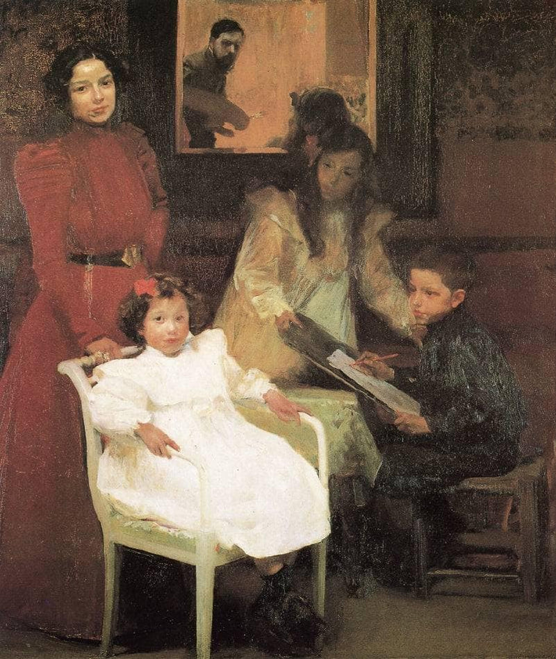 My Family on gallery wrap