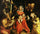 Mystic marriage of Saint Catherine of Alexandria and Saint Catherine of Siena in dining room