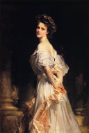 Nancy Astor by John Singer Sargent — hand-painted portrait oil painting reproduction on canvas
