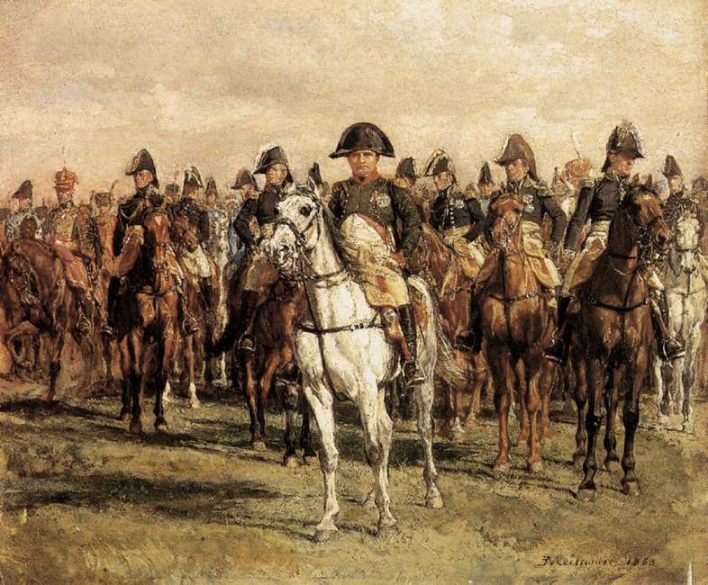 Napoleon and his Staff - Ernest Meissonier